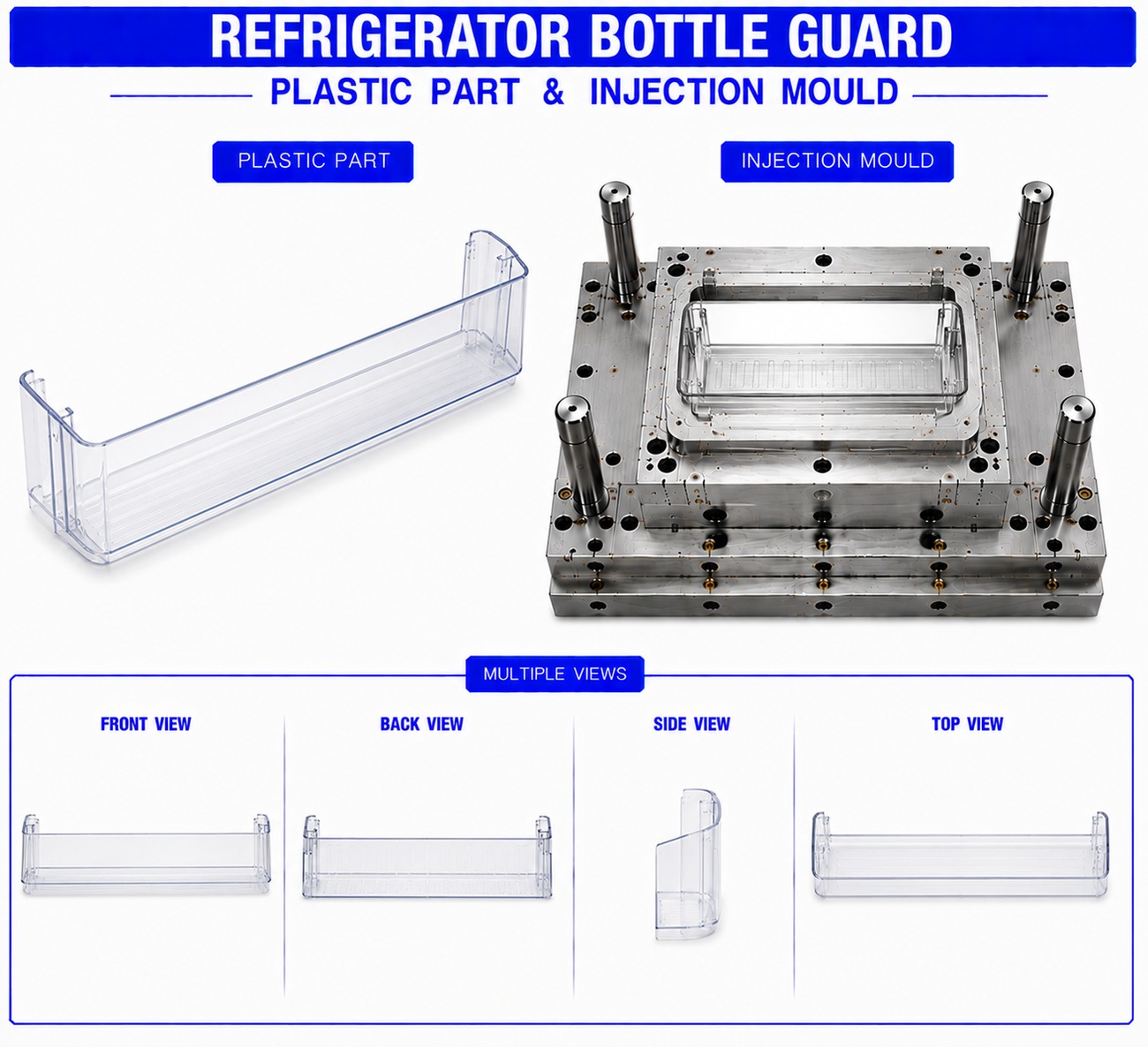 Refrigerator Plastic Bottle Guard